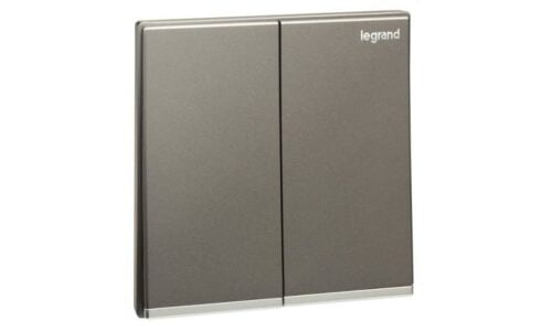 Ổ cắm Legrand, mạng đôi Cat6e màu xám đậm Galion | 282463C3 Ổ cắm Legrand, mạng đôi Cat6e màu xám đậm Galion | 282463C3