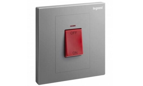 Ổ cắm Legrand, mạng đôi Cat6e màu xám đậm Galion | 282463C3