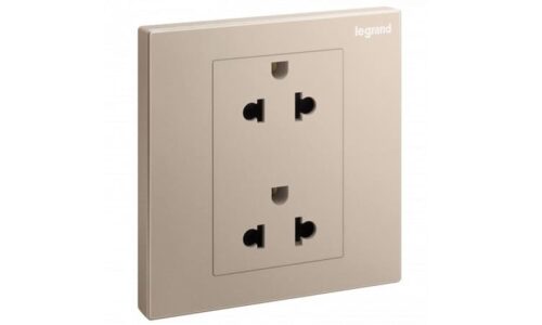 Ổ cắm Legrand, mạng đôi Cat6e màu xám đậm Galion | 282463C3 Ổ cắm Legrand, mạng đôi Cat6e màu xám đậm Galion | 282463C3