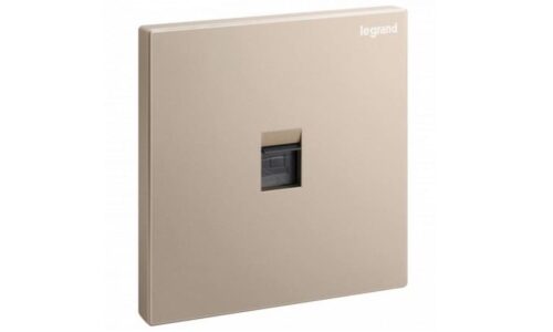 Ổ cắm Legrand, mạng đôi Cat6e màu xám đậm Galion | 282463C3 Ổ cắm Legrand, mạng đôi Cat6e màu xám đậm Galion | 282463C3
