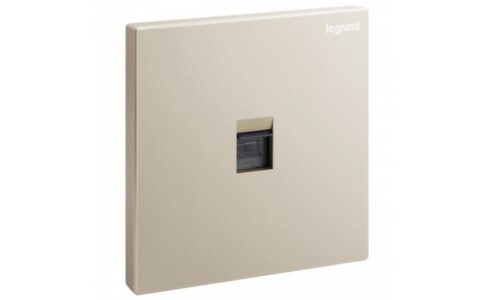 Ổ cắm Legrand, mạng đôi Cat6e màu xám đậm Galion | 282463C3