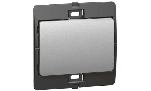 Công tắc Legrand, đơn 1 chiều màu xám bạc Mallia | 283000 Công tắc Legrand, đơn 1 chiều màu xám bạc Mallia | 283000