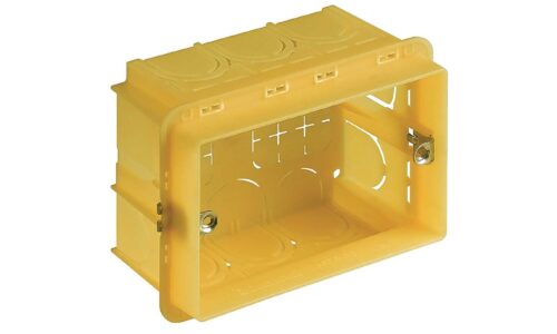 Đế âm Legrand, chôn tường chữ nhật 3 modules Bticino | 503E Đế âm Legrand, chôn tường chữ nhật 3 modules Bticino | 503E