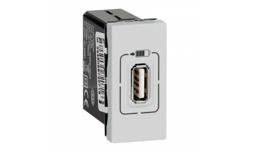 Ổ cắm Legrand, sạc Usb màu bạc Arteor | 570057 Ổ cắm Legrand, sạc Usb màu bạc Arteor | 570057