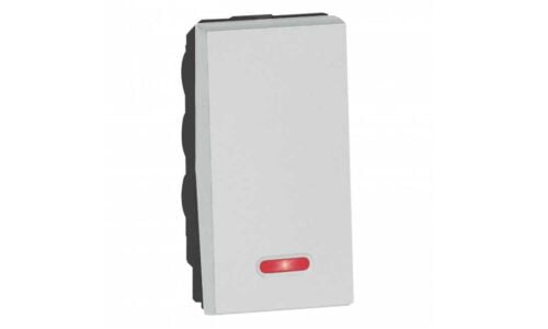 Công tắc Legrand, đơn 2 chiều màu bạc Arteor | 572174 Công tắc Legrand, đơn 2 chiều màu bạc Arteor | 572174