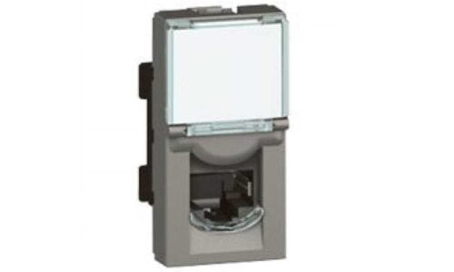 Ổ cắm Legrand, mạng màu xám đậm Arteor | 572802 Ổ cắm Legrand, mạng màu xám đậm Arteor | 572802