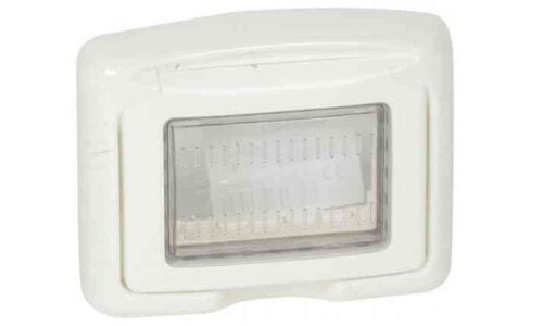 Hộp chống nước Legrand, màu ghi Plexo Ip55 | 680633 Hộp chống nước Legrand, màu ghi Plexo Ip55 | 680633