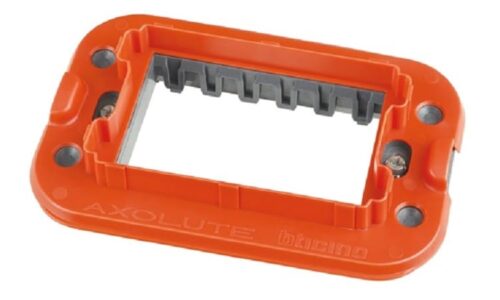 Khung đỡ Legrand, chữ nhật 3 modules Axolute Bticino | H4703 Khung đỡ Legrand, chữ nhật 3 modules Axolute Bticino | H4703