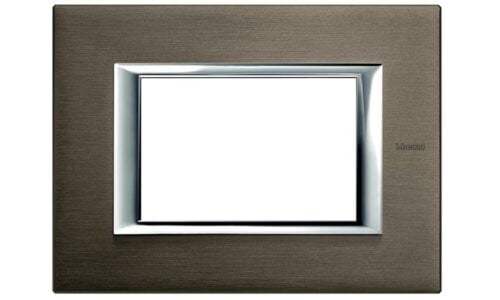 Mặt che Legrand, kim loại xám đậm Axolute Bticino | HB4803XS Mặt che Legrand, kim loại xám đậm Axolute Bticino | HB4803XS