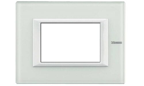 Mặt che Legrand, kim loại xám đậm Axolute Bticino | HB4803XS