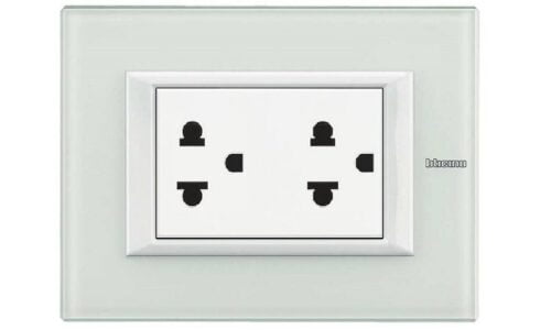 Mặt che Legrand, kim loại xám đậm Axolute Bticino | HB4803XS