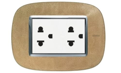 Mặt che Legrand, kim loại xám đậm Axolute Bticino | HB4803XS