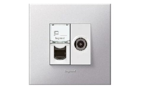 Mặt che Legrand, màu Soft Alu Arteor | 571302 Mặt che Legrand, màu Soft Alu Arteor | 571302