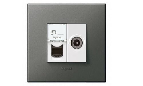 Mặt che Legrand, màu xám Arteor | 571312 Mặt che Legrand, màu xám Arteor | 571312